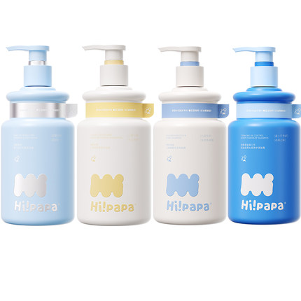 海龟爸爸二合一洗发水沐浴露儿童专用泡泡3岁以上宝宝女孩童男童