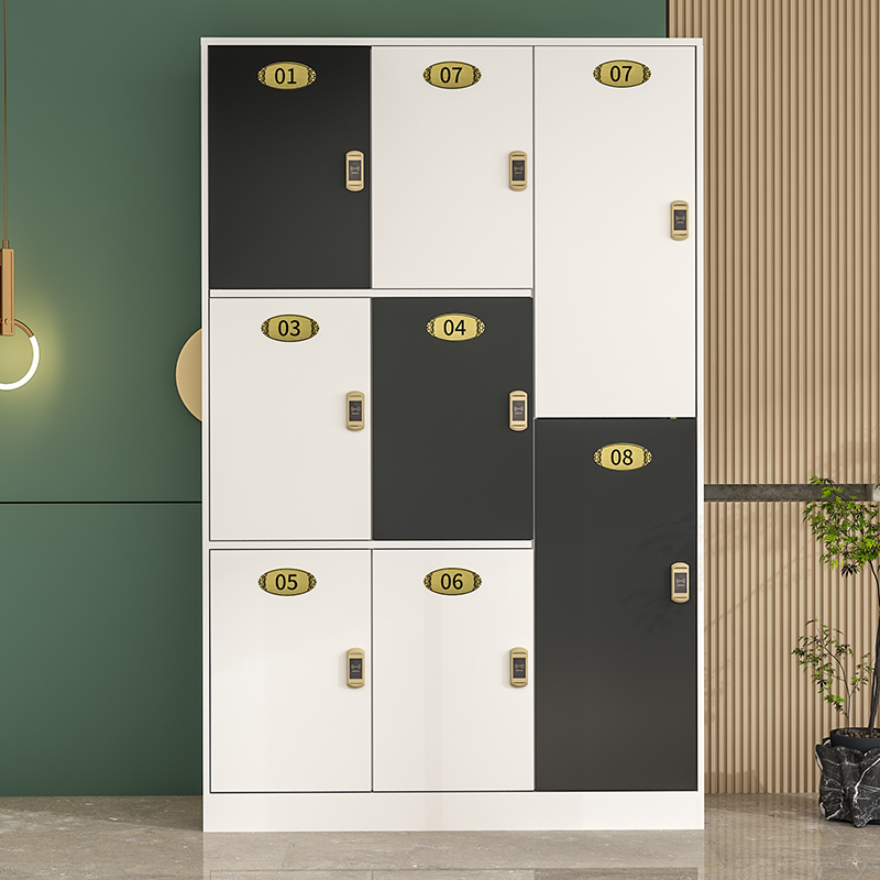 Hair salon locker wooden beauty salon locker storage wardrobe yoga studio nail shop gym locker