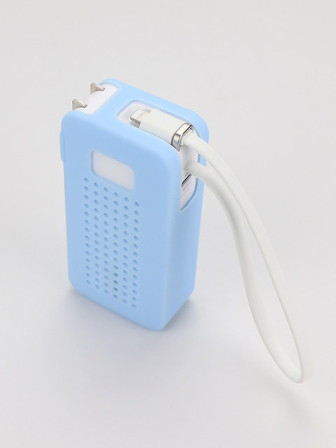 Suitable for Anker Three-In-One Power Bank Protective Case A1637 Energy Bar Silicone Case A1636 Mobile Power Storage Box Anker Built-In Cable Charger 30W Plug Shockproof Storage Bag