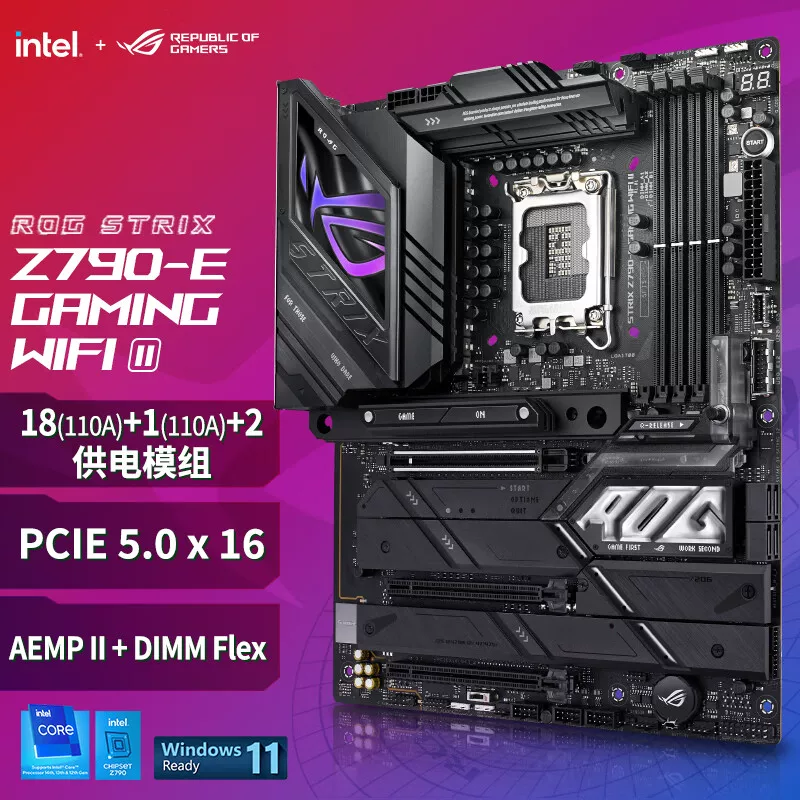 ASUS ROG Strix Z790-E GAMING WIFI II новая настольная материнская плата поддерживает D5 14900