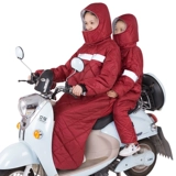 Ветрозащитный зимний электромобиль, удерживающий тепло защищающий от холода утепленный плащ для велоспорта