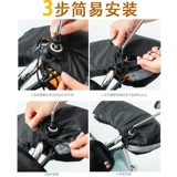 Электромобиль, ручка, зимняя ветрозащитная удерживающая тепло рукоятка для велоспорта, защищающие от холода водонепроницаемые перчатки, крем для рук, увеличенная толщина