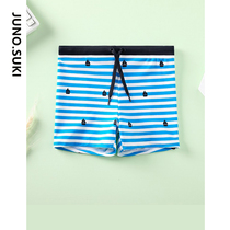 Swimming trunks boys children swimming trunks boys swim zhong da tong boxer briefs boy quick-drying professional training swimming trunks