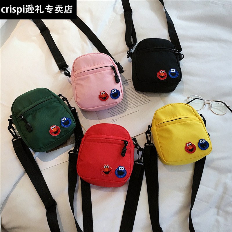 Han edition in canvas bag bag bag new 2021 red same student Xiaoqing and single shoulder bag