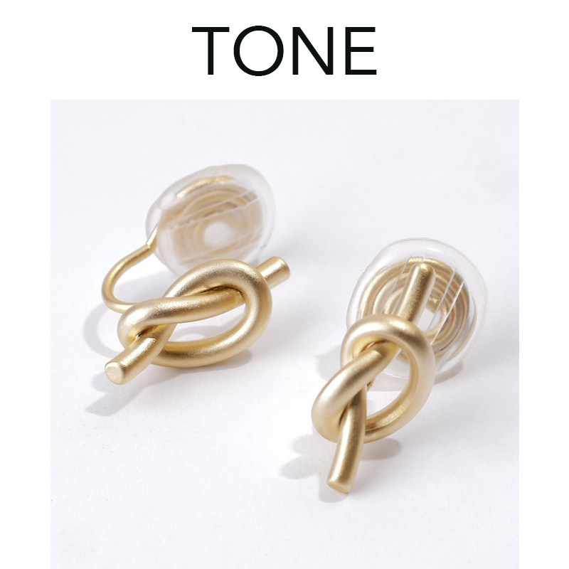 Aural Hole In Knotted Geometric Ear Clip Mosquito Repellent Coil Golden Autumn Winter Brief About Advanced Sensational Style Small 100 lap