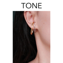 No ear hole gold and silver ear clip ear clip painless cold wind ins advanced sense Net Red simple daily new ear hook