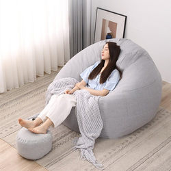 Human-Sized Dog Bed Lazy Sofa Extra Large Bean Bag Single Person Balcony Sleepable Reclining Foam Sofa Bean Bag Stress Relief for Women
