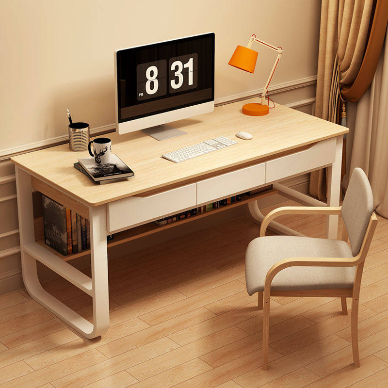 Computer Desktop Desk Rental House Long Table Bench Learning Table Desk High 90cm Brief About Modern Bedroom Female Small