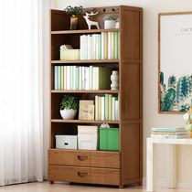 Cabinet Home Utility Utility Vertical Bookcase Narrow book room Bedroom Vertical Multilayer Book Storage Cabinet Easy