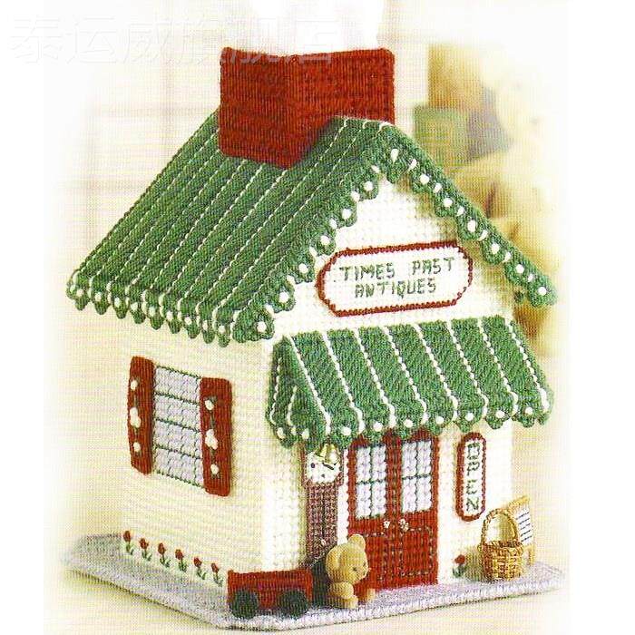 Handmade three-dimensional embroidery 5D cross-stitch new living room rural pastoral tissue box pumping box non-printing diamond picture