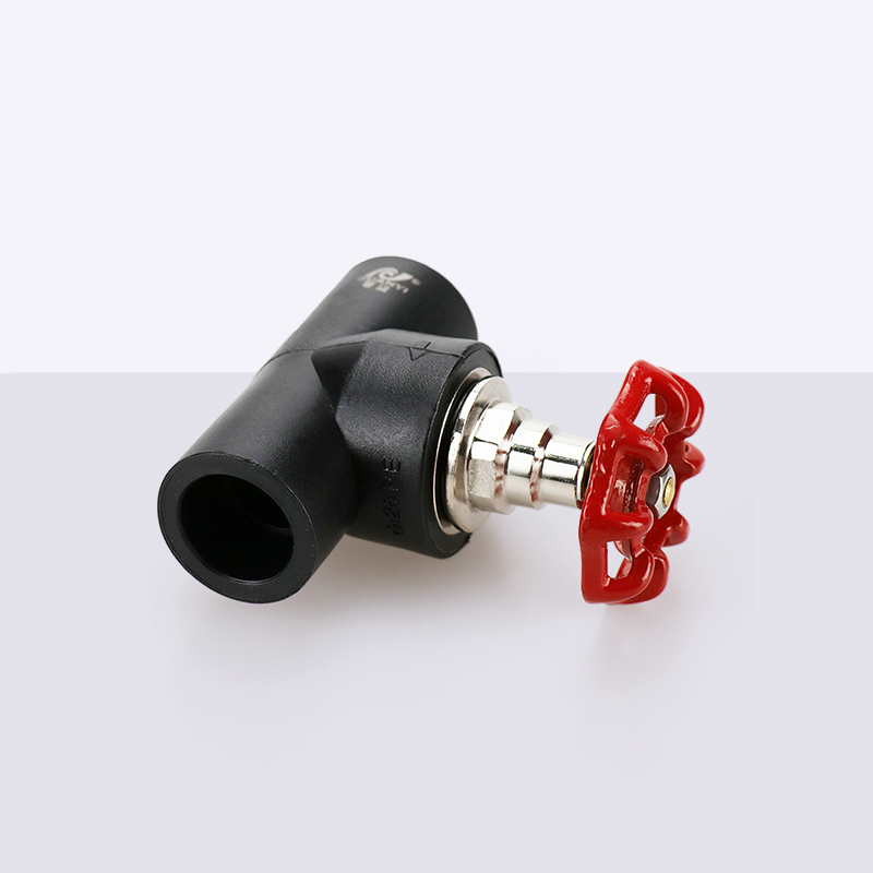 (Good quality material) PE stop valve valve HDPE water supply pipe 4 points 6 points fittings pe water pipe fittings