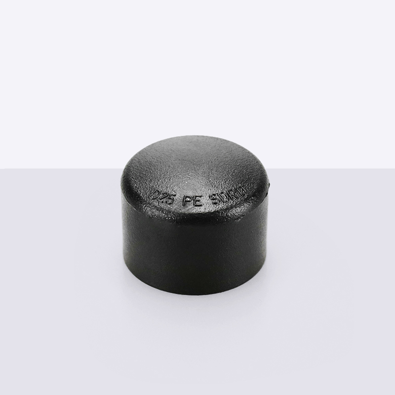 (Good quality material) PE pipe cap blocking blocking plug HDPE water supply pipe fittings dn20251 inch 4 minutes