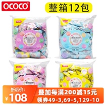 Philippines coco macaron sandwich biscuit 376g * 12 pack whole box strawberry lemon cream comprehensive flavor