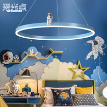 Dining room chandelier led indoor 2021 new warm creative childrens room bedroom lamp modern living room lamp