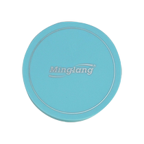 Bright OK mirror portable storage box RGP cylindrical double bottle double box suction stick wearing mirror stick combination storage bottle box