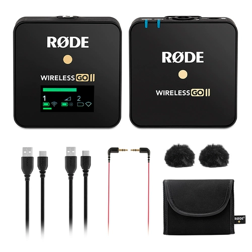 RODE Rhodes Wireless Go II второй генерационный один, однорагирующий один -проводный микрофон монотерапия воротник Микрофон