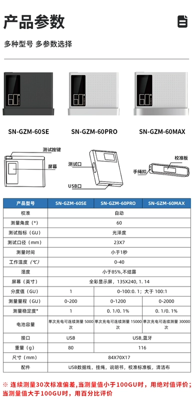 Thượng Hải Shangyi máy đo độ bóng sơn phủ đá thủy tinh gạch gốm máy đo độ bóng bề mặt