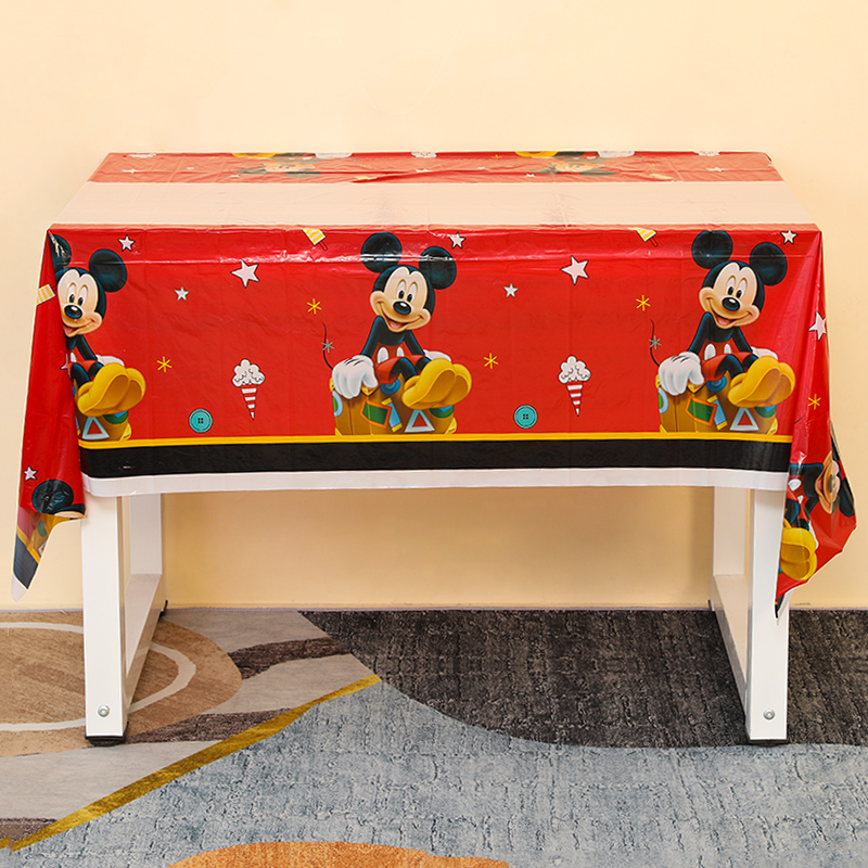 Children's Baby's Birthday Party with decorative products Mickey Mouse Theme Disk Disk Discount