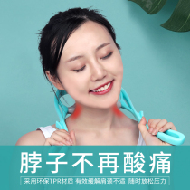 Cervical massager manual household clip neck kneading rich bag dredge hand-held neck shoulder neck small artifact