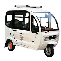 New pick-up and drop-off children Upper students Battery scooter Private Divinity Totally Enclosed Electric Tricycle With Shed Small