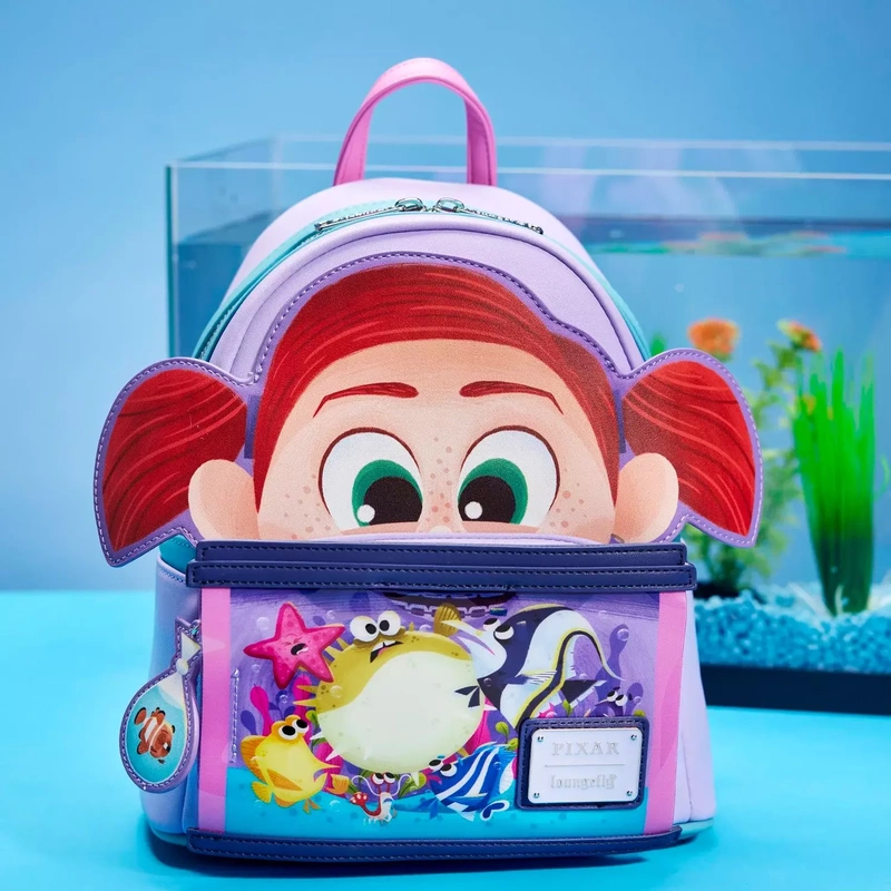 Foreign Trade Surplus Original Pixie Series Merchandise Aquarium Little Girl Scene Women's Backpack Children's School Bag