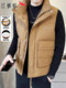 Red Dragonfly down Vest Men's Autumn New Windproof Warm Vest Trendy Fashion Casual Vest Jacket for Men