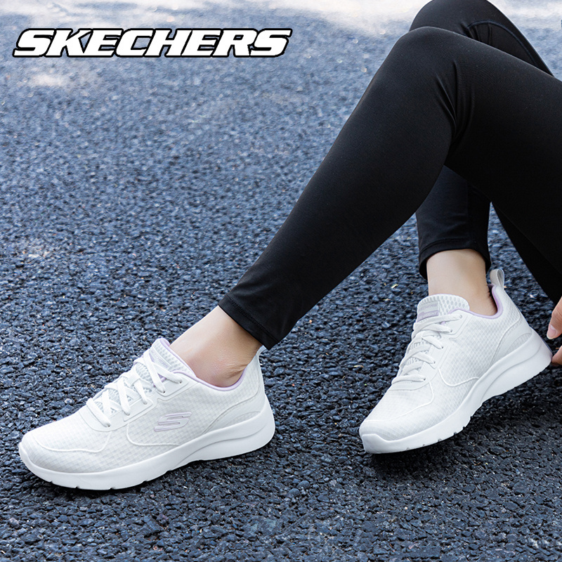 Skechers Skechers White Shoes Women's Summer Mesh Running Shoes Official Authentic Fashion Casual Sports Shoes Skechers Skechers White Shoes Women's Summer Mesh Running Shoes Official Authentic Fashion Casual Sports Shoes