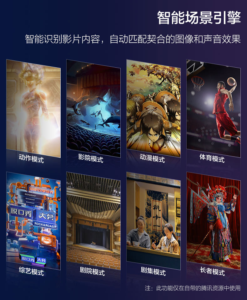 真香好电视 雷鸟 S535C 55寸全面屏电视 真4K软屏 棋盘式背光 图15
