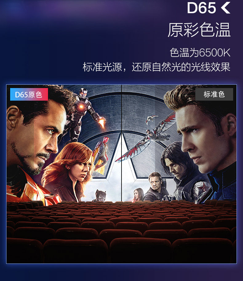 真香好电视 雷鸟 S535C 55寸全面屏电视 真4K软屏 棋盘式背光 图9