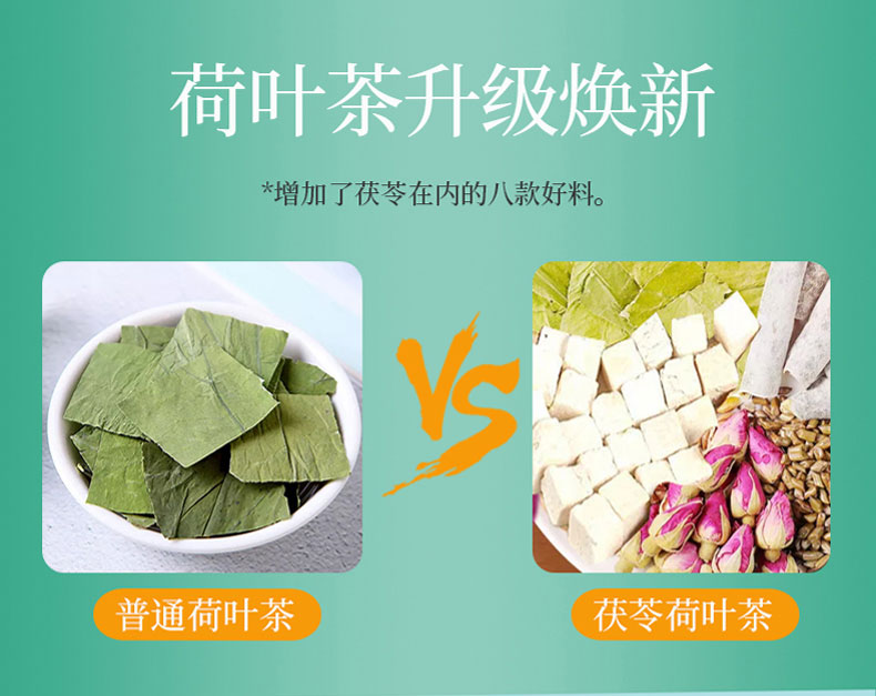 修正 荷叶茶茯苓茶 30包 图1
