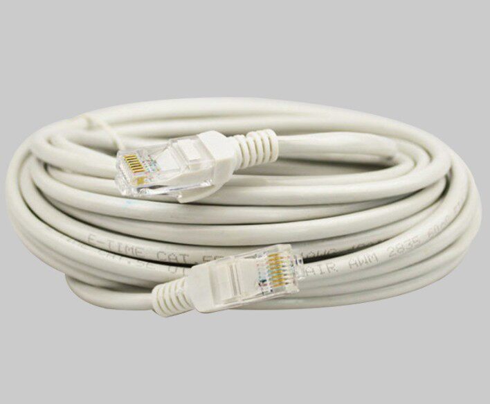 Gigabit high-speed home super five or six types of network cable computer broadband 8-core outdoor network line 10 20 50 30 meters m
