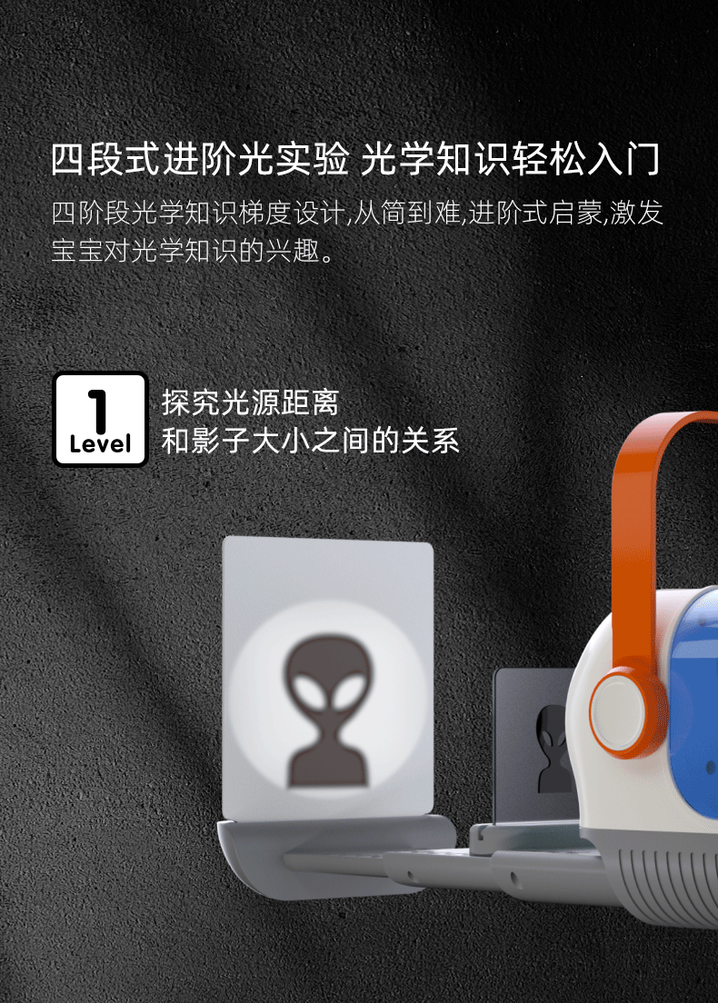 【中國直郵】Science can科學罐頭 光影魔術盒光學玩具兒童科學小實驗器材套裝