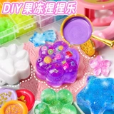 Слайм ручной работы, набор материалов, печать, комплект, игрушка, DIY, подарок на день рождения