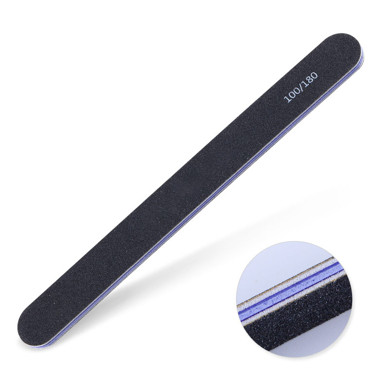 perfect color manicure manicure polishing nail artifact black sand strip double-sided thickness repair type nail removal strip