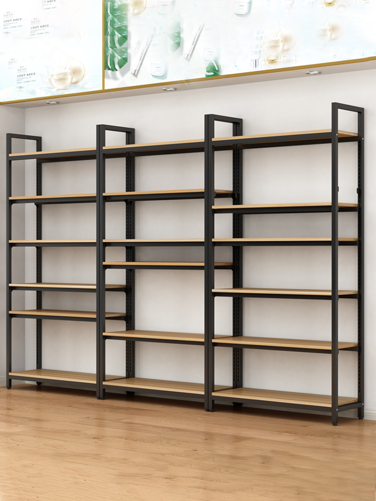 Shelf rack multi-layer home balcony rack floor-to-ceiling warehouse storage stainless steel iron rack supermarket display rack