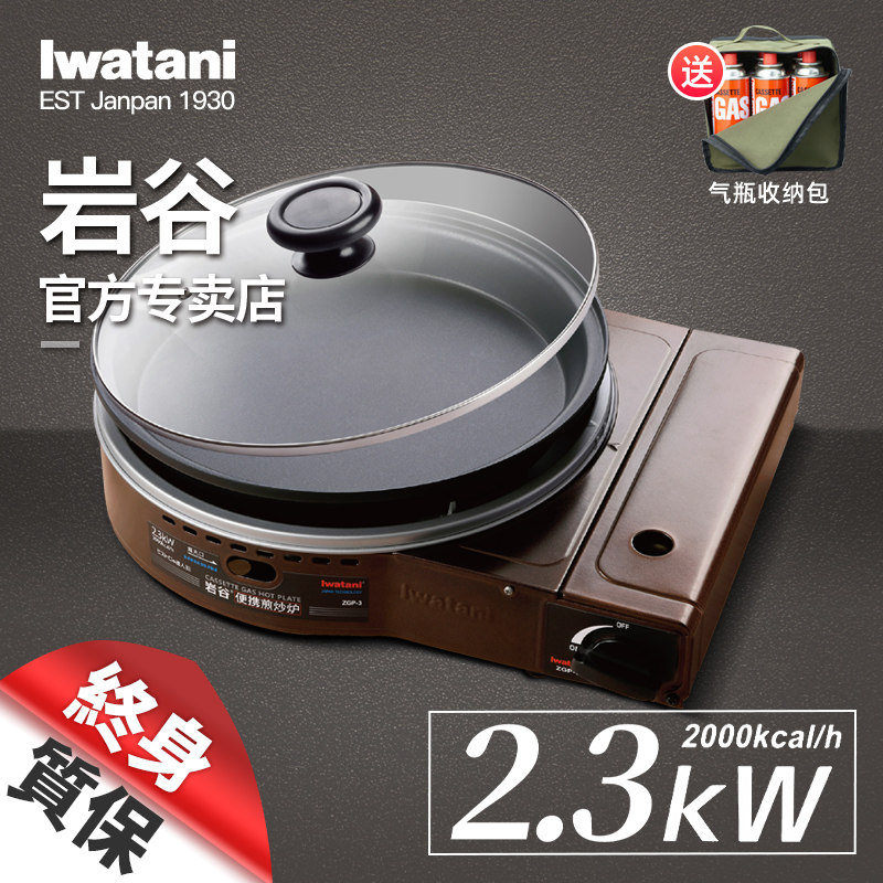 Iwa Valley outdoor card furnace portable barbecue gas furnace in the field gas furnace