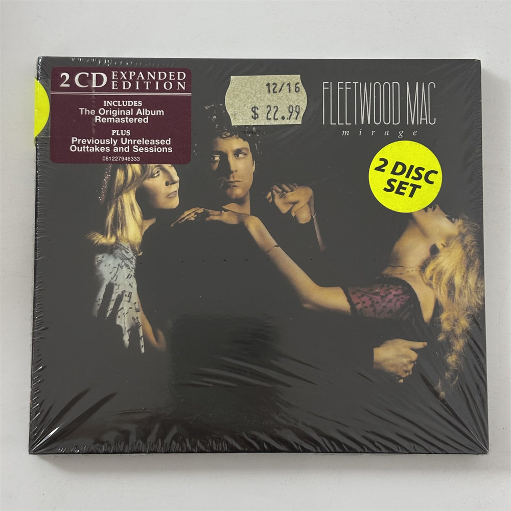 Fleetwood Mac Band Fleetwood Mac Mirage 2CD Американская версия Совершенно Новая Изображение 1