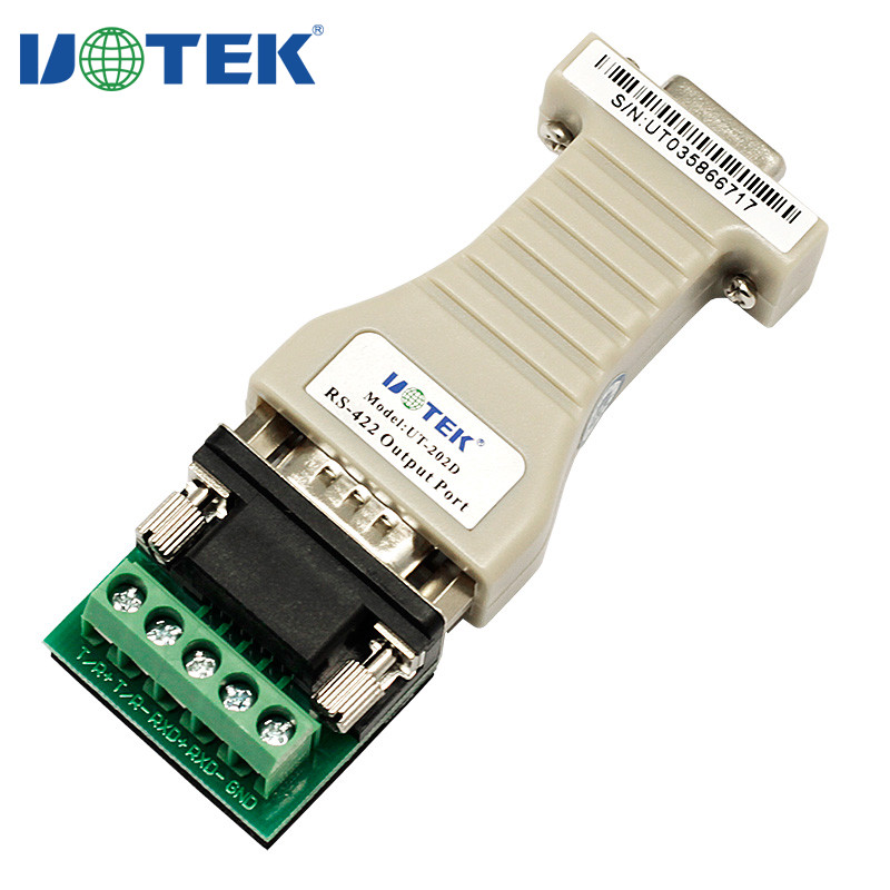 UTEK (UTEK)Compact RS-232 to RS-422 converter Passive bidirectional communication UT-202D