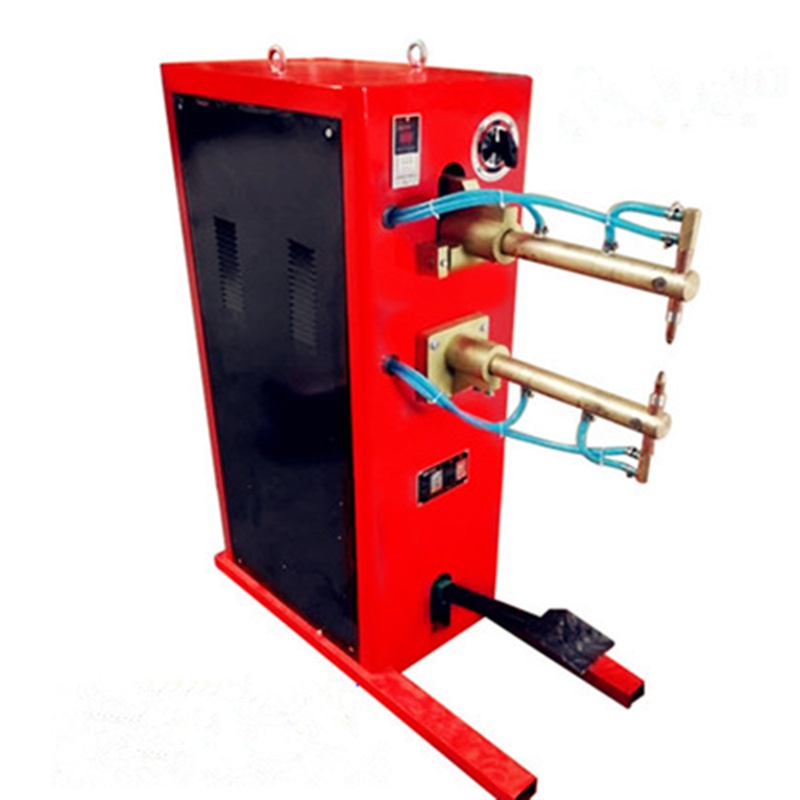 Pedal resistance spot welding machine Desktop pneumatic welding machine Small sheet galvanized sheet steel bar mesh point convex welding machine
