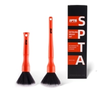 SPTA Чистка интерьера автомобиля из выхода воздуха Специализированная пыль Снятие мягкая безволосая кисть детали детали очистки и очистка автомахолка щетки