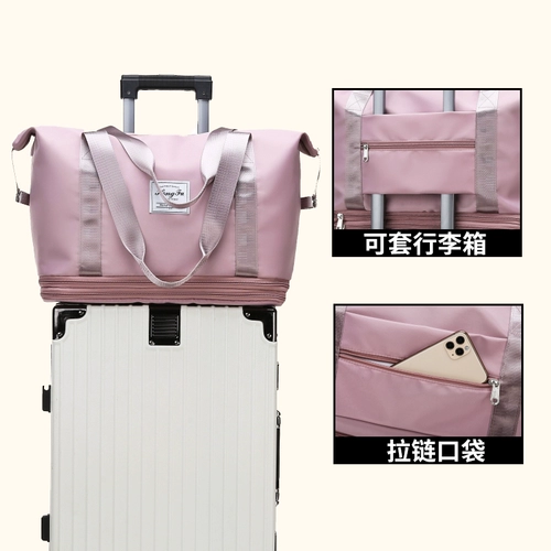 Вместительная и большая сумка для путешествий, чемодан, сумка для хранения с разделителями