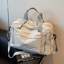 Short-Distance Large-Capacity Travel Bag Student Living on Campus Luggage Bag Business Trip Portable Sports Fitness Bag Female Maternity Storage Bag