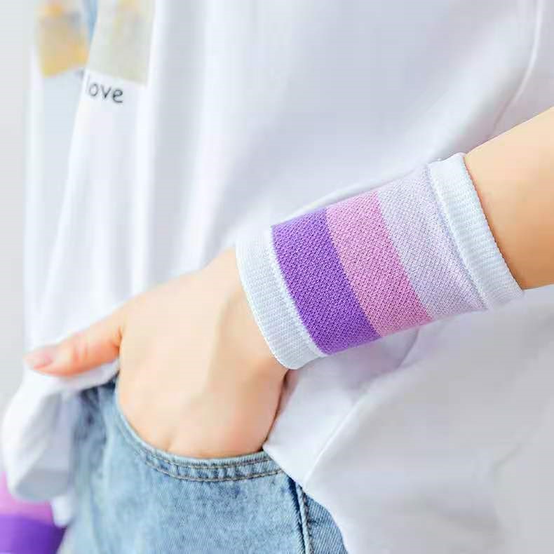 ins towel wrist woman scar movement anti-sweat rub sweat breathable basketball cute little schoolgirl street dance wrists
