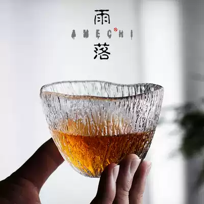 First snow Master Cup large tea cup handmade Cup Japanese wine glass hammer Cup Japanese kung fu tea set Single Cup