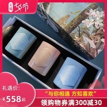 handhandhand three-color love fragrance candle gift box calms the nerves and helps sleep aromatherapy Tanabata Valentines Day gift