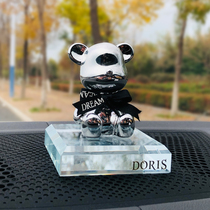 Car Pendulum high-end atmosphere upper class Net Red On-board Middle Control Desk Upscale Violent Bear Car Perfume Adornment