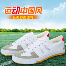 Lutai canvas shoes volleyball shoes mens breathable cloth shoes mens shoes students physical training tug-of-war shoes track and field sneakers