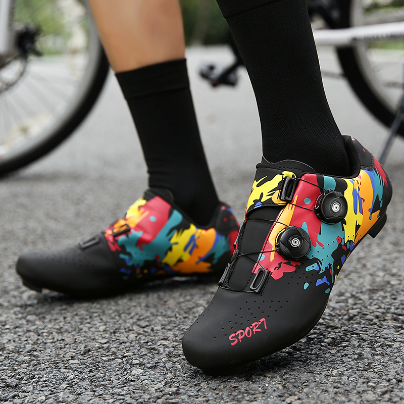 New Road Bike Cycling Shoes, Casual Lock-Free Shoes, Men's Mountain Bike Shoes, Breathable Hard-Soled Shoes, Unisex New Road Bike Cycling Shoes, Casual Lock-Free Shoes, Men's Mountain Bike Shoes, Breathable Hard-Soled Shoes, Unisex