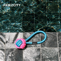 PAWZCITY original traveling interactive small and medium-sized dog rope knot teething toy