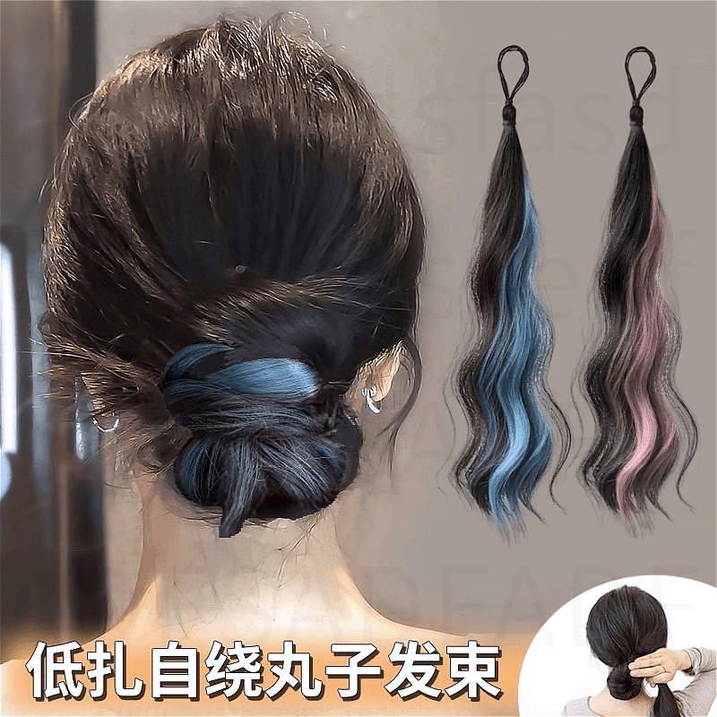 超Q丸子头假发,轻松换装💃🎀-发包-淘宝好物网